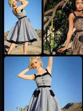 PUG Betsey Dress In Gingham